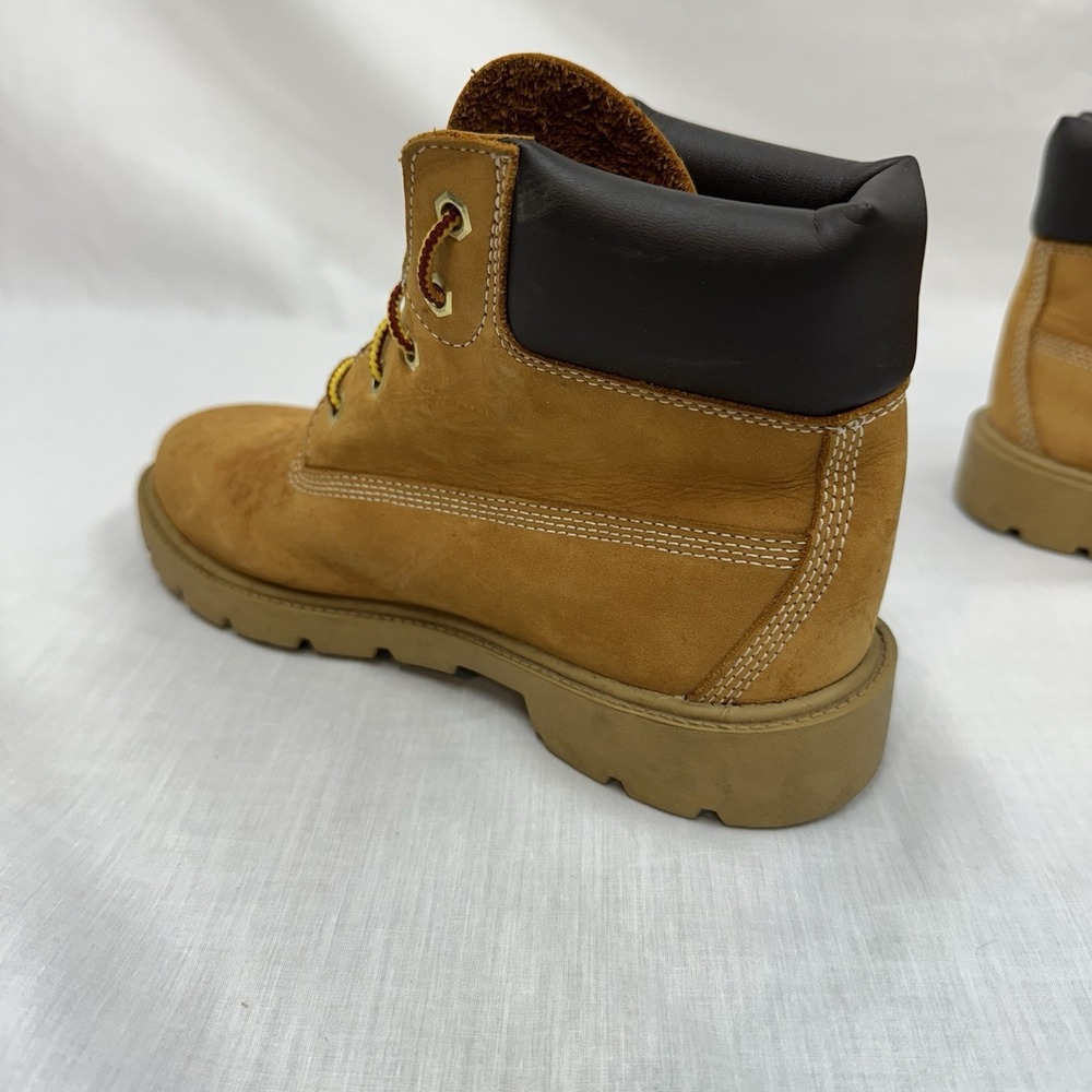 Timberland Classic Wheat Boots Youth Kids Size 4 - Picture 10 of 13